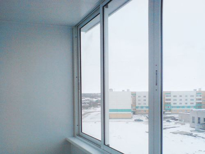 Алюминиевые балконные рамы в Минске