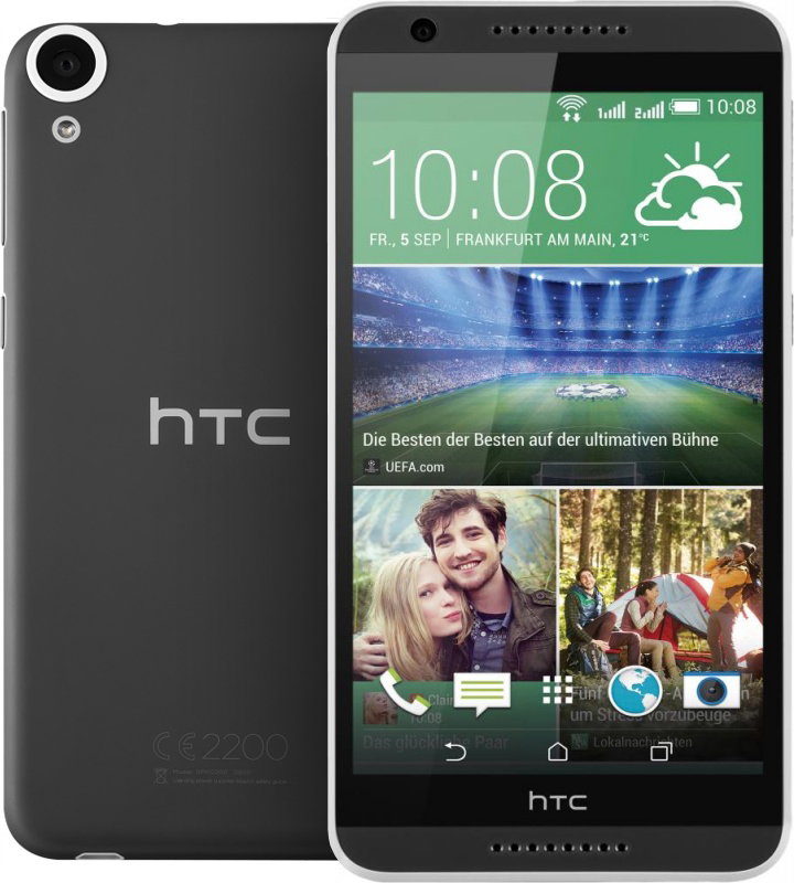 Смартфон HTC Desire 820G Dual SIM (серый)