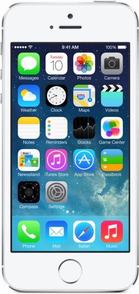 Смартфон Apple iPhone 5s 16GB (серебристый)