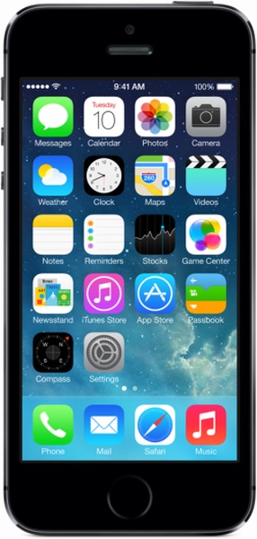 Смартфон Apple iPhone 5s 16GB (серый космос)